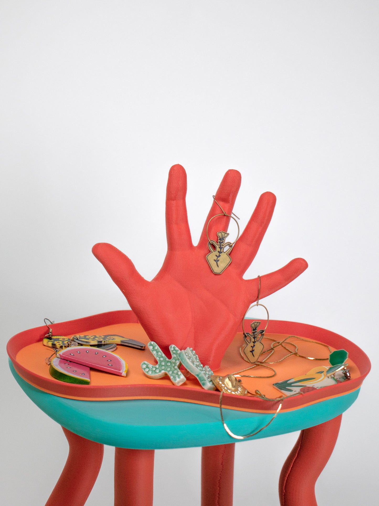 The Hand Tray Catchall Summer Colors