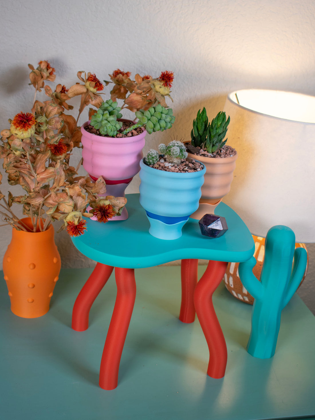 Saddle Up Plant Stand